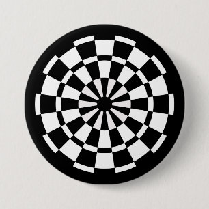 Mod Dartboard 3 Inch Round Button