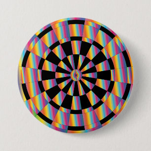 Mod Dartboard 3 Inch Round Button