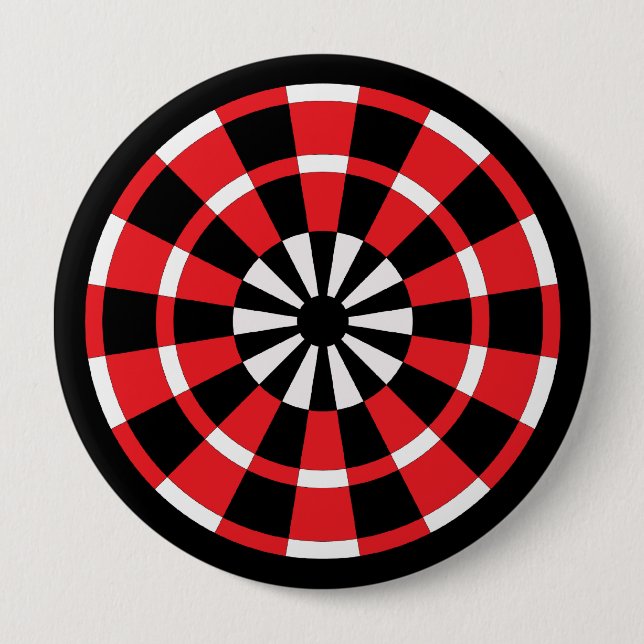 Mod Dartboard 4 Inch Round Button (Front)