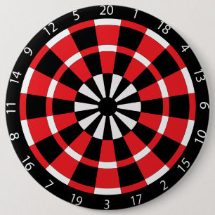 Mod Dartboard 6 Inch Round Button