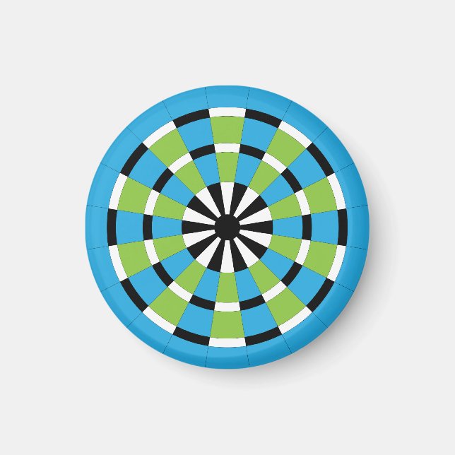 Mod Dartboard Magnet (Front)