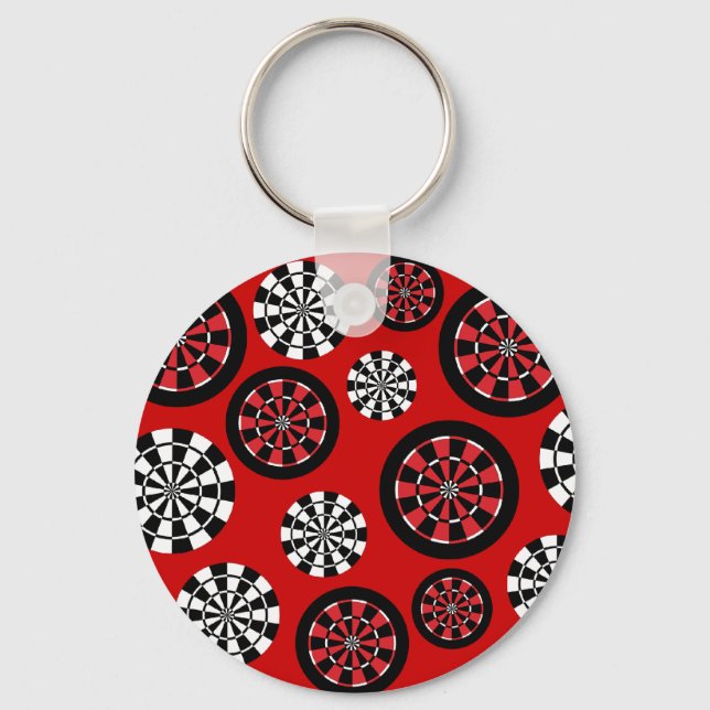 Mod Dartboards Keychain (Front)