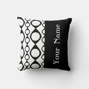 Mod Design #10 @ GarysRetrogarage with name Throw Pillow
