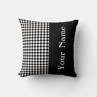 Mod Design #5 @ GarysRetrogarage with name Throw Pillow