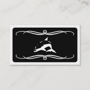 mod dolphin (colour customizable) business card