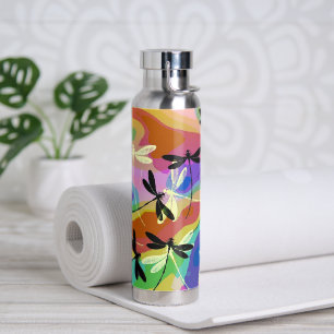 Mod dragonflies water bottle