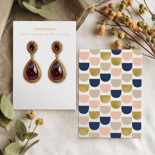 Mod Fish Scale Pattern Earring Display Cards (Creator Uploaded)