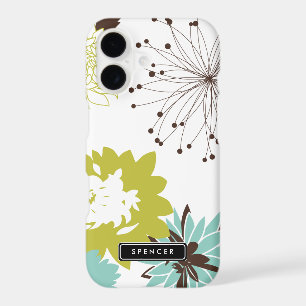 Mod Floral Pattern Personalized iPhone 7 Case