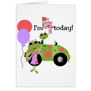Mod Frogs 4th Birthday Tshirts et cadeaux