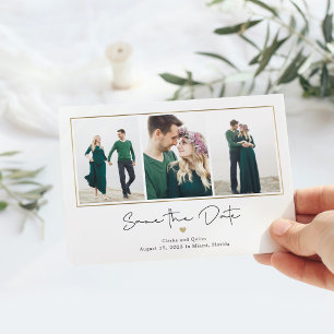 Mod Gallery Editable Colour Save The Date Card