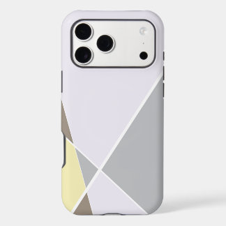 Mod Geometric Criss Cross Zen Neutral Grey Blocks