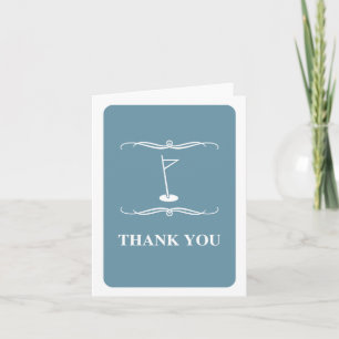 mod golf : thank you card
