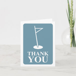 mod golf : thank you card