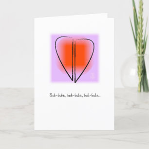 MOD Heart Love Beating Heart Valentine Card