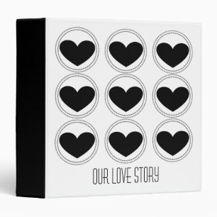 Mod Hearts Love Story Classeur (1,5 pouce)