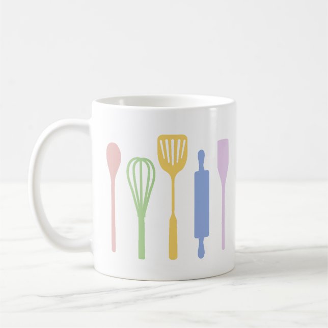 Mod Kitchen Drinkware Coffee Mug (Left)