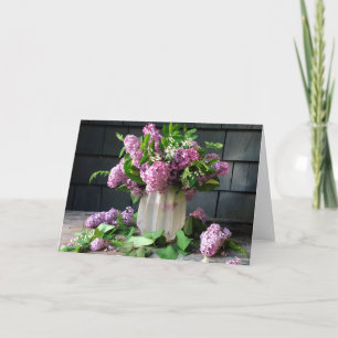 Mod Lilacs ©dianeheller2019 Card