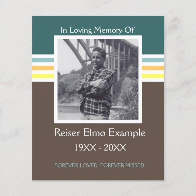 mod memorial card (Front)