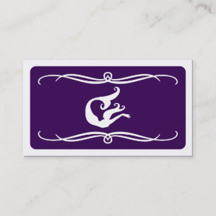 mod mermaid (colour customizable) business card