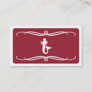 mod mermaid (colour customizable) business card