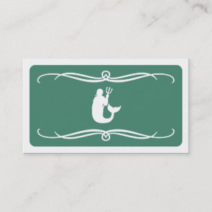 mod merman (colour customizable) business card