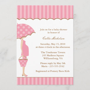 Mod Mom Baby Shower Invitation