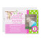 Mod Monkey Birthday Invitation For Girls Pink