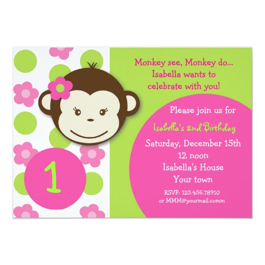 Mod?Les Invitations Girls Party 1