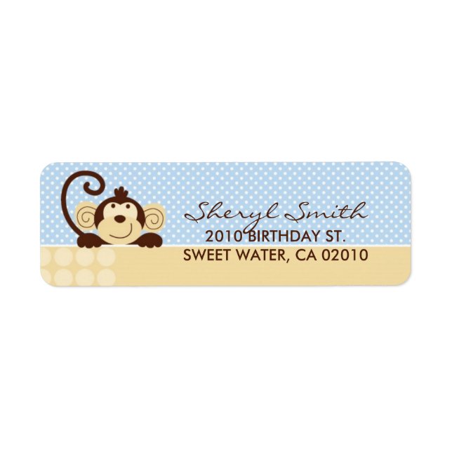Mod Monkey Return Label (Front)