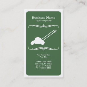 mod mower business card