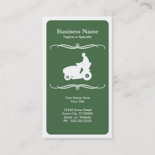 mod mower business card
