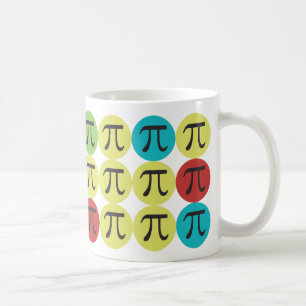 Mod Pi  - Colourful Pi Gift Coffee Mug