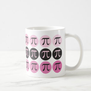 Mod Pi  - Pink Pi Gift Mug