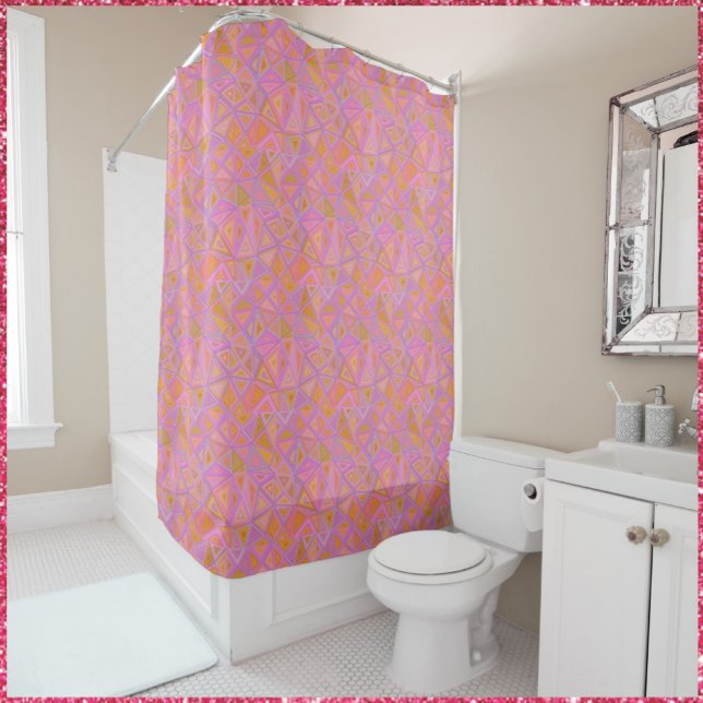 Mod Pink Purple and Yellow Geometric  (Creator Uploaded)