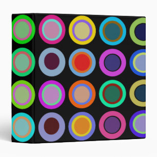 Mod Polka Dot 1.5" Binder