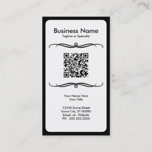 mod QR code Business Card