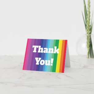 Mod Rainbow Colourful Kids 1st Birthday Party Card