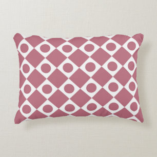 Mod Retro 60's Wildberry Accent Pillow
