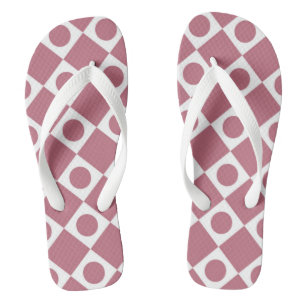 Mod Retro 60's Wildberry Flip Flops