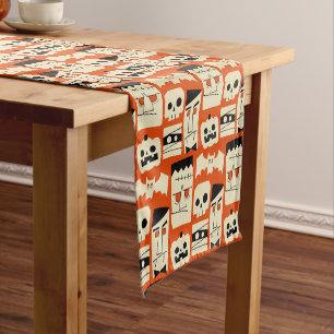 Mod Retro Monsters Short Table Runner