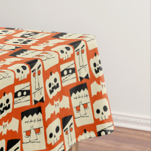 Mod Retro Monsters Tablecloth