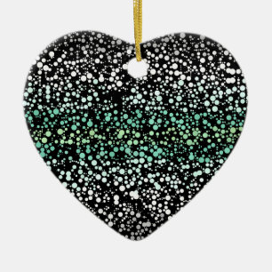 Mod Retro Quirky Groovy Boho Paragender Pride Ceramic Ornament