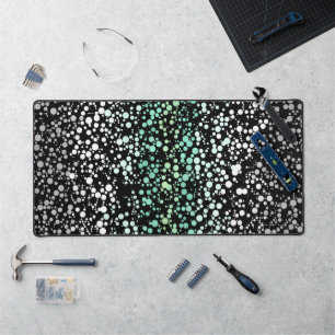 Mod Retro Quirky Groovy Boho Paragender Pride Desk Mat