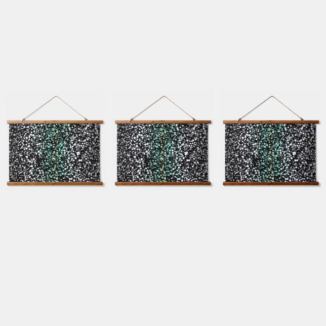 Mod Retro Quirky Groovy Boho Paragender Pride Hanging Tapestry (Triple)