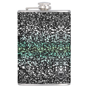 Mod Retro Quirky Groovy Boho Paragender Pride Hip Flask