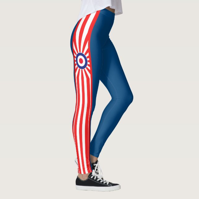 Mod Roundel Burst Decor on Leggings (Right)