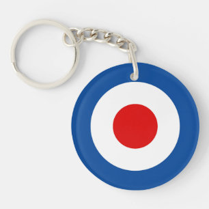 Mod Roundel Double-Sided Keychain