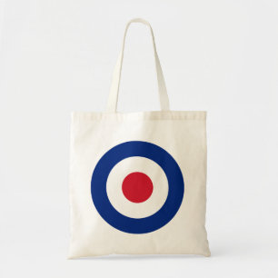 MOD Sac fourre-tout Carré bleu rouge et blanc Ca