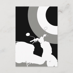 Mod Scooter RSVP Card