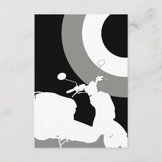 Mod Scooter RSVP Card